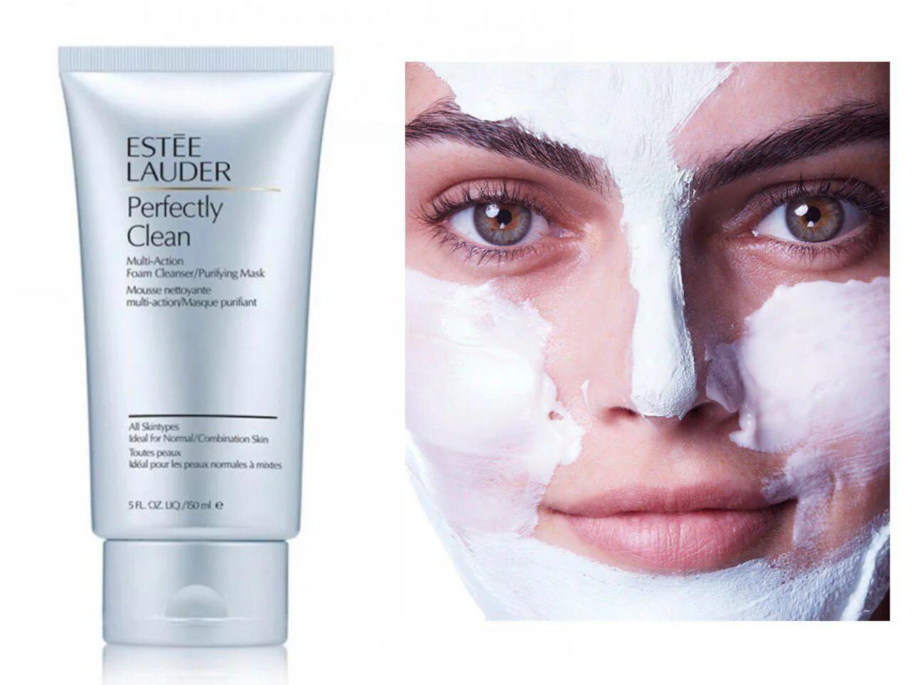 Purifying cleanser foam. Perfectly clean Multi-Action. Estee Lauder perfectly clean Multi-Action Foam Cleanser/Purifying Mask Mousse nettoyante Multi-Action/Masque purifiant. Estée Lauder perfectly clean Multi-Action. Ultra Foam Cleanser.