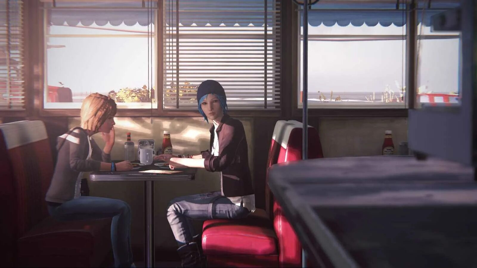 Life is Strange Академия Блэквелл. Закусочная два кита Life is Strange. Life is Strange кафе два кита. Школа лайф ИС Стрендж.