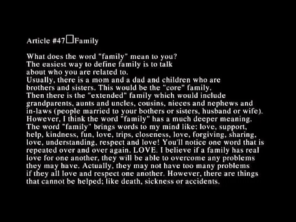 Deep meaning words. Deep meaning words