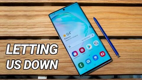 Note 10 видео