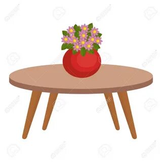 The vase is on the table