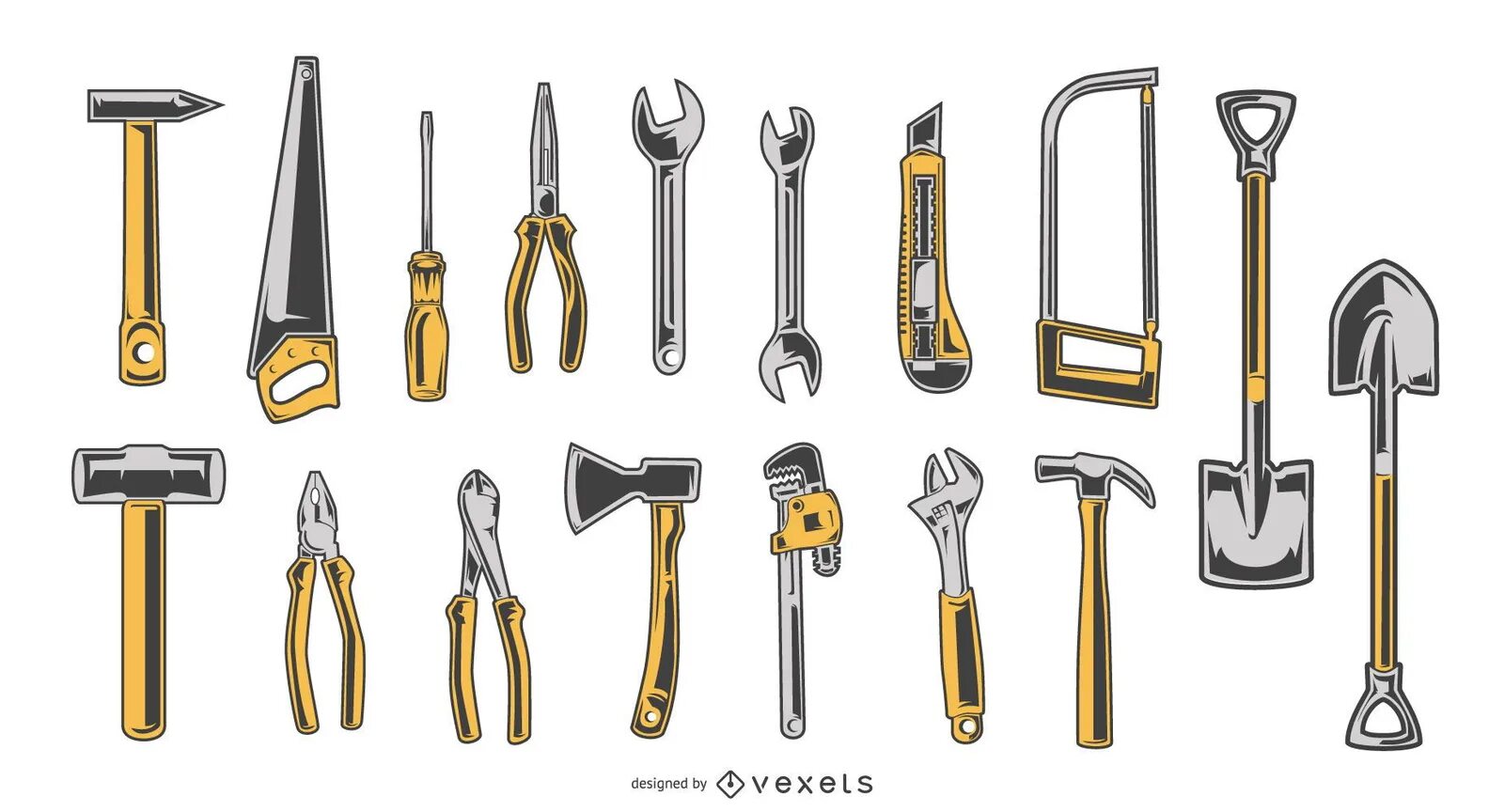 Tools by design. Инструменты вектор. дизайнерские инструменты. мужские инструменты. строительный инструменты design.