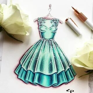 Платья для рисования