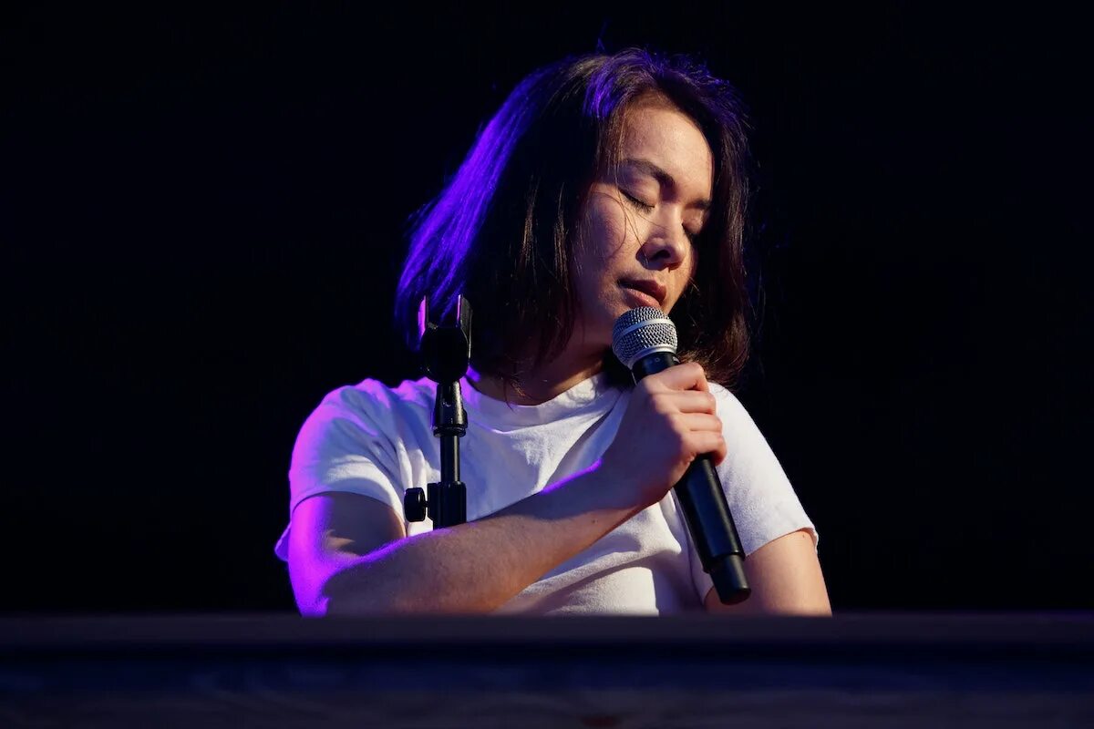 Mitski why didn t you stop. Митски исполнительница. мицки певица. мицки мияваки. laurel hill mitski.