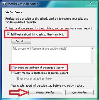 Crash report