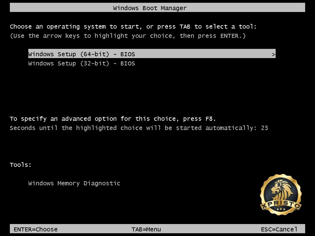 Selecting an operating system