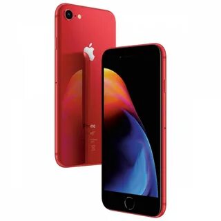Apple 8 красный