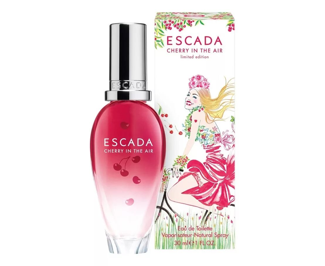 Зе эйр. Escada Cherry in the Air EDT, 100 ml. Escada Cherry in the Air 100 мл. Escada Cherry in the Air 50 ml. Escada Cherry in the Air 30мл.