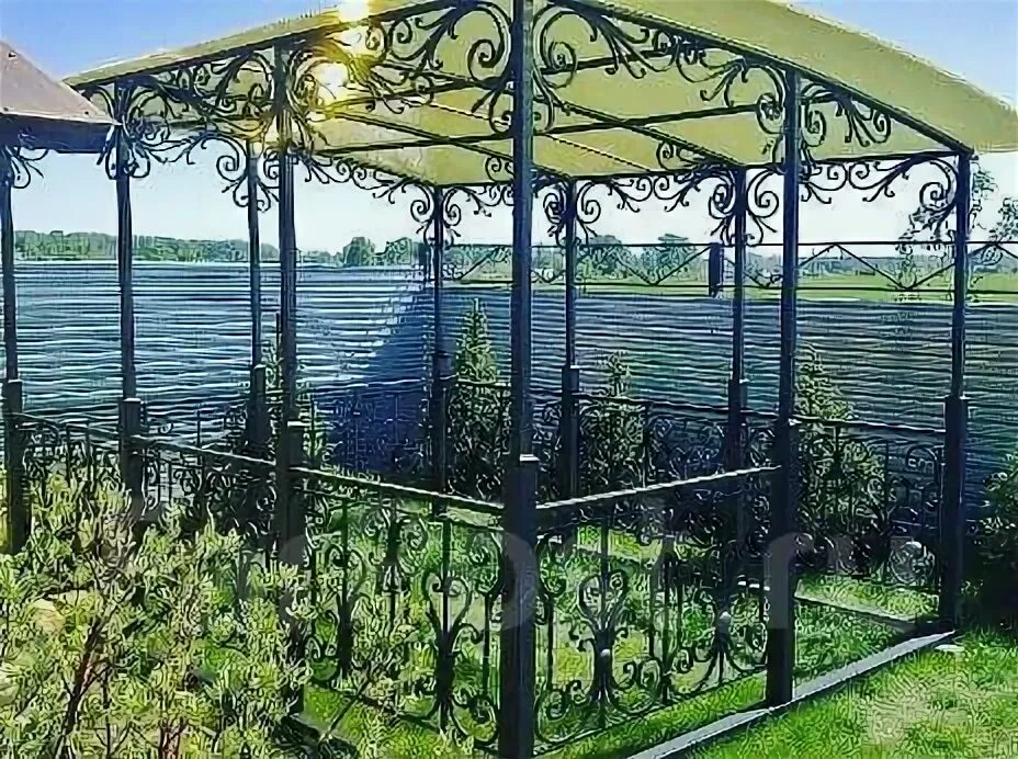 Какие кованые беседки самые красивые