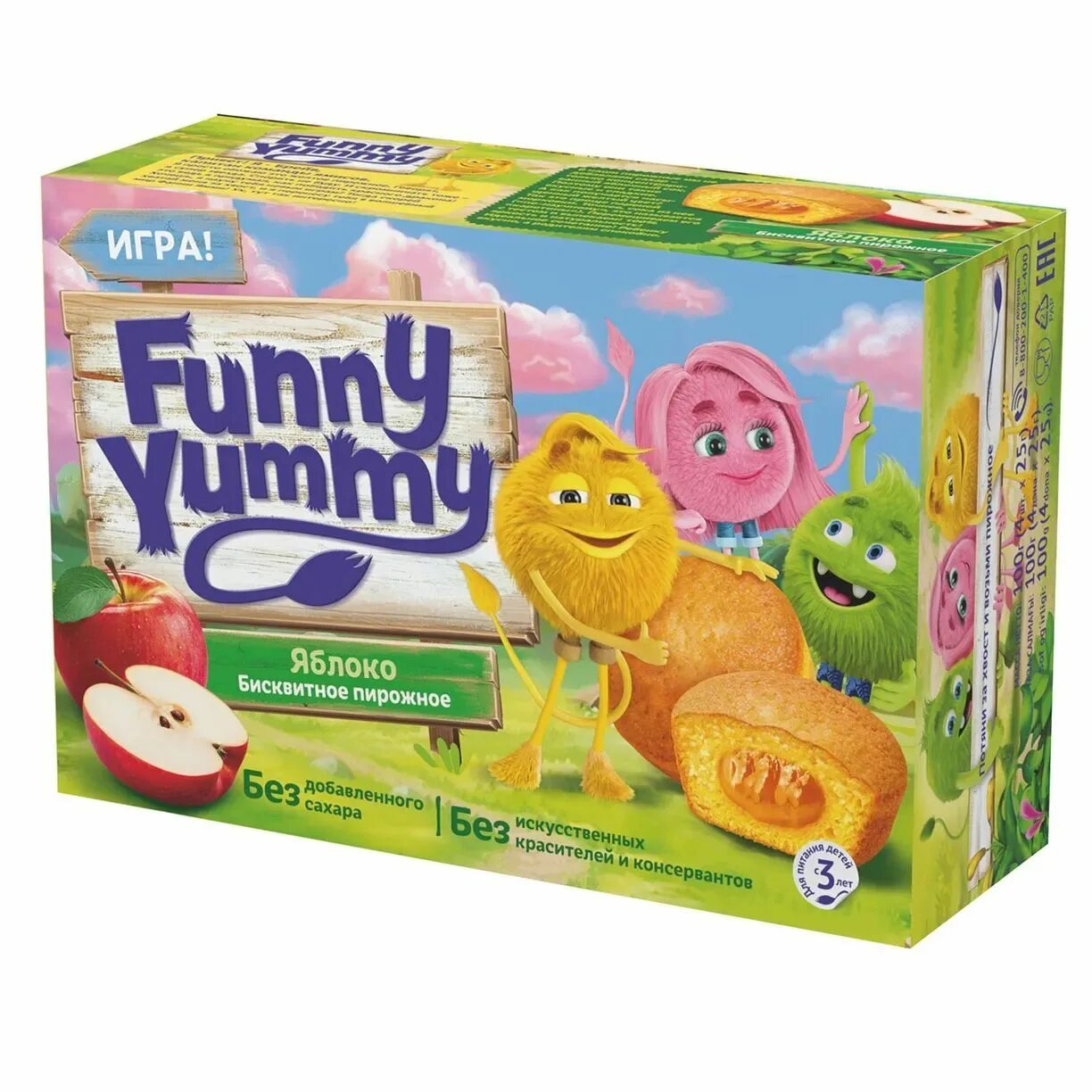 Фанни ямми. Funny yummy. Бисквит фанни ями 100 грамм с начинкой какао. Бисквит фанни ями 100 грамм с начинкой какао. Drop 36 яблочный - 50 г.