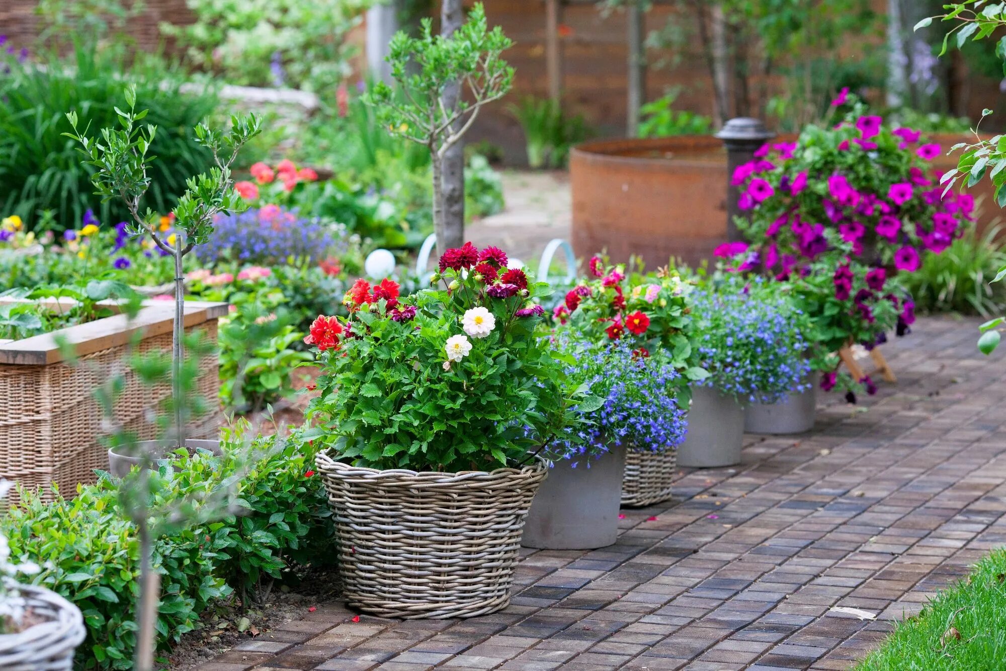 35+ Simple Flower Bed Design Ideas For Front Landscape Design Small flower garde