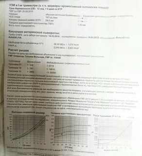 Узи 1 триместра расшифровка