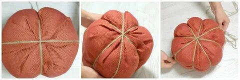 Сделать тыкву своими руками из ткани