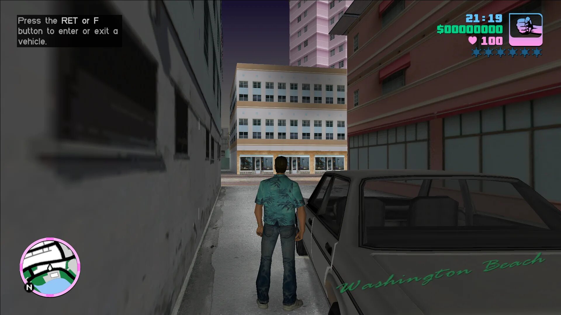 Как пройти миссию в гта вай. Gta vice city 10 anniversary. гта вайс сити 10 years anniversary. gta vice city 16.9. хилари кинг гта вайс сити.