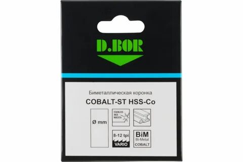 Коронка биметаллическая d bor cobalt
