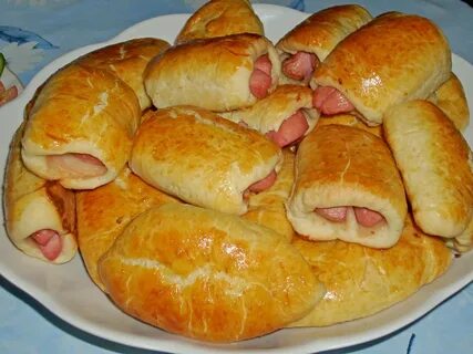 Пирожки с колбасой и сыром - Ohotamyasa.ru - Сочные рецепты