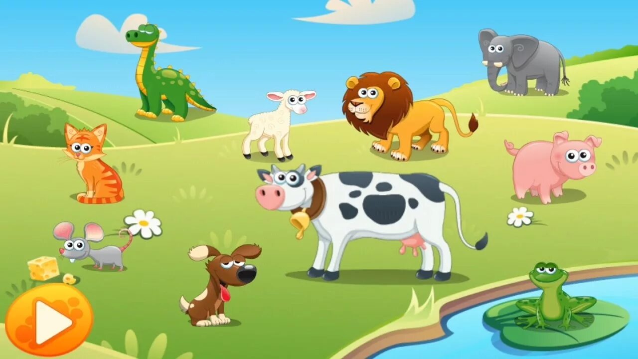 Говорят животные 1. Учим животных для самых. Малыши животных. Мультфильмы про животных для детей. Учим животных для самых маленьких.