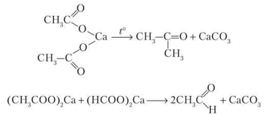 Разложение кальциевых солей карбоновых кислот. Пиролиз кальциевых солей карбоновых. Пиролиз кальциевых солей уксусной кислоты. Пиролиз кальциевой соли карбоновой кислоты. Карбоновая кислота кальций