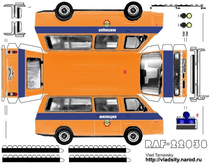 Vw bus printable, Paper toys, Paper template
