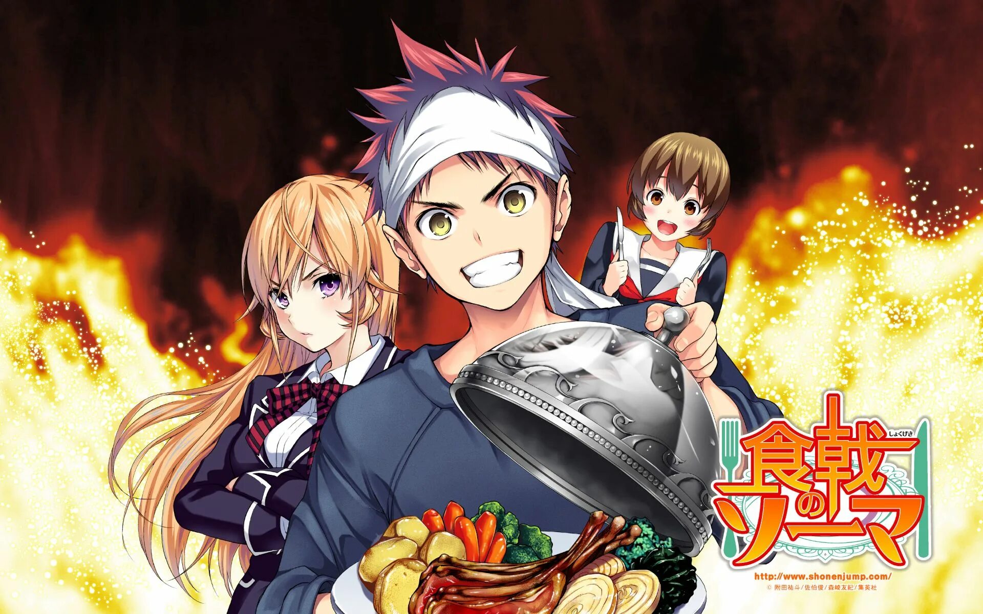 Erina and the city of machines. Food Wars!: Shokugeki no Soma. Food Wars!: Shokugeki no Soma сома.