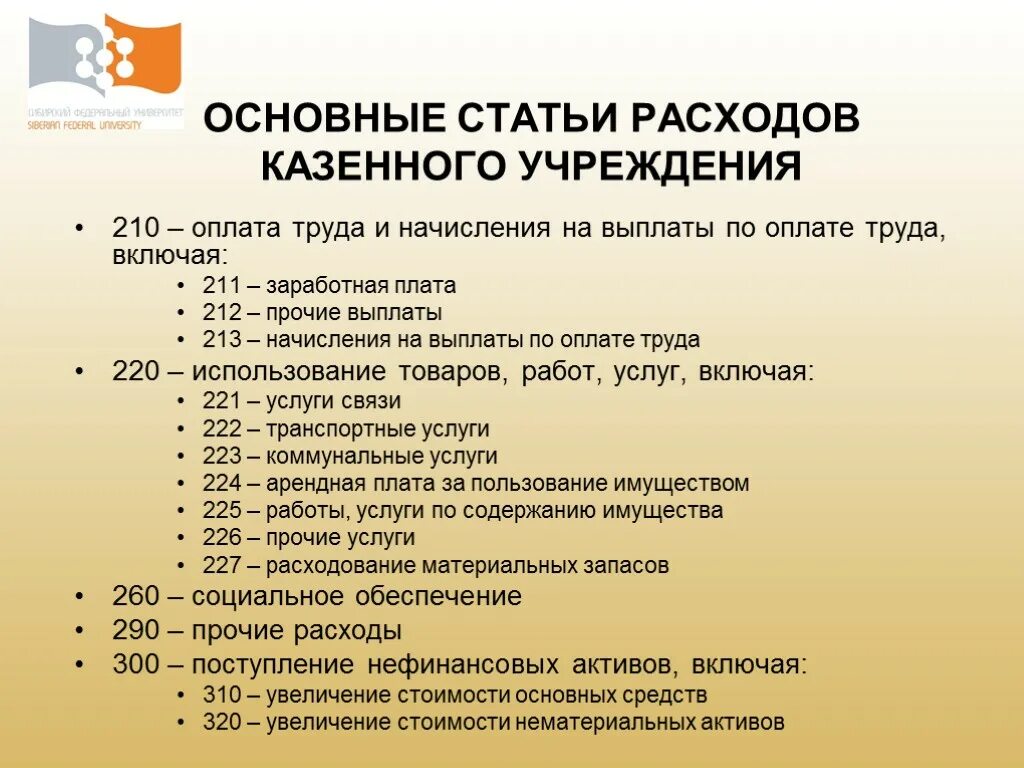 Активы казенного учреждения. Статьи расходов бюджетного учреждения. Основные статьи расходов бюджетного учреждения. Ключевые статьи расходов бюджета организации. Основные статьи затрат предприятия.