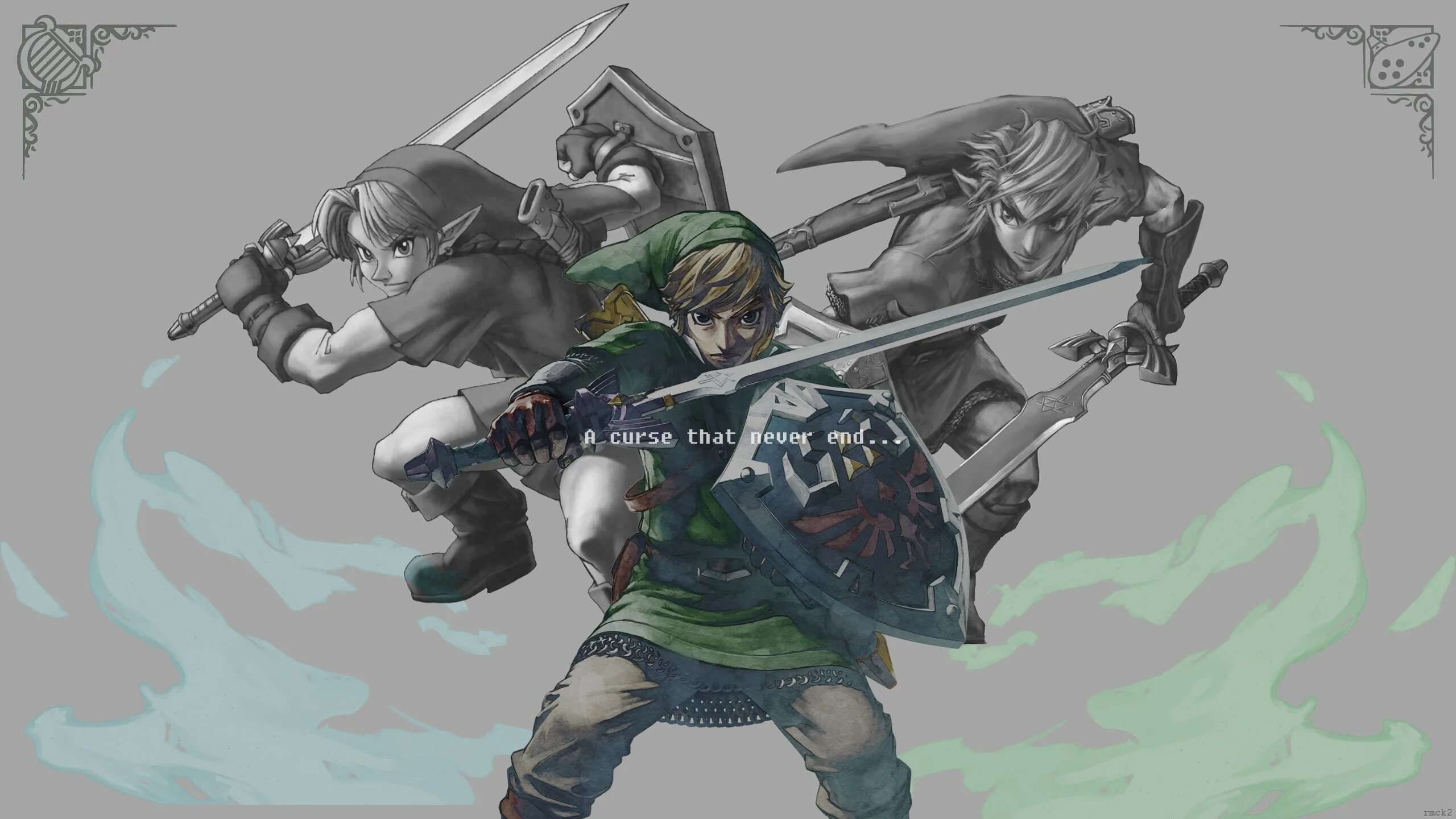 Zelda страж. Зельда, линк и Стражи. The Legend of Zelda трифорс. Зельда линк и Страж. Страж меч Зельда.