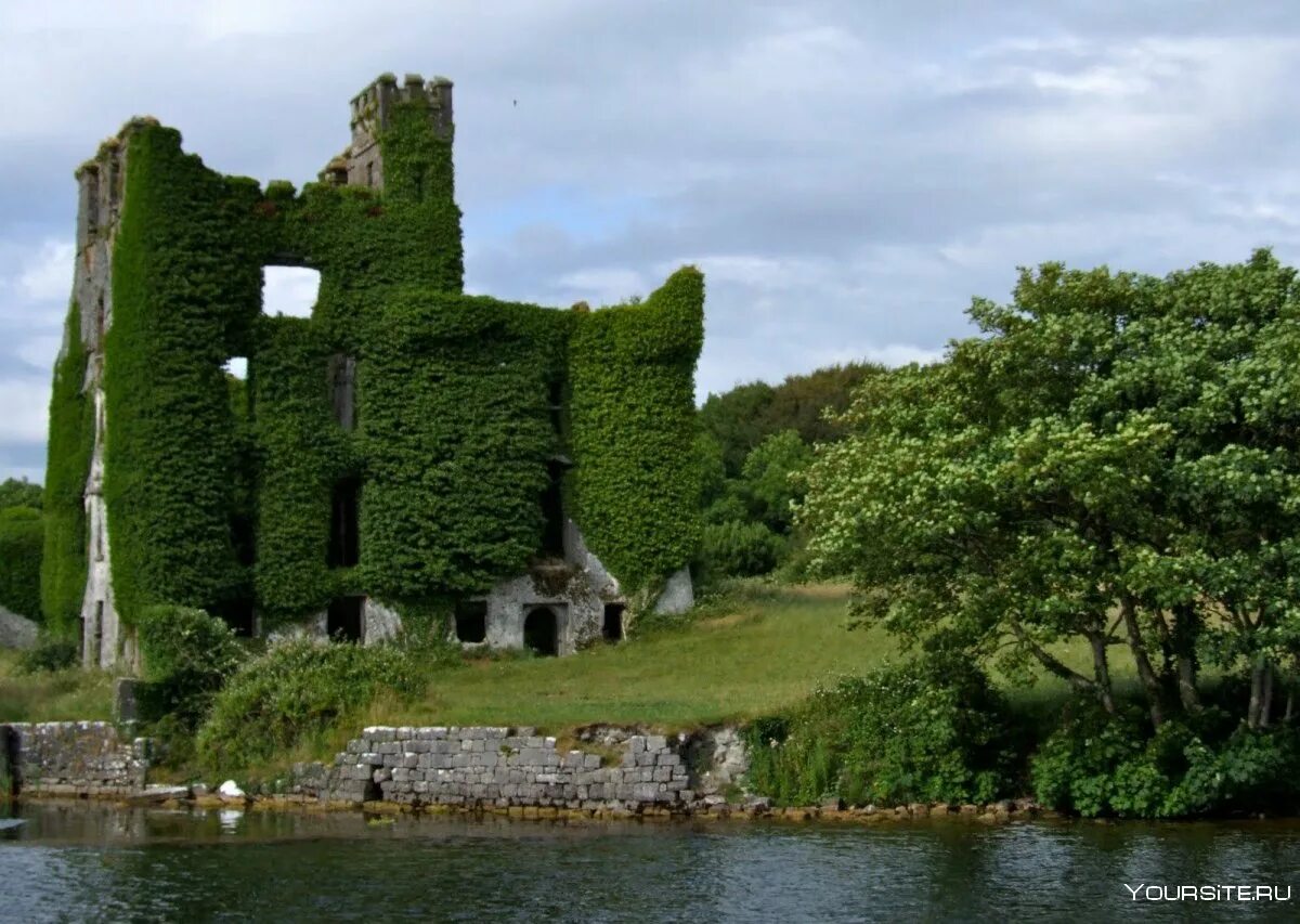 Ирландия графство Голуэй. Замок Ирландия, Голуэй. Замок Менло, Ирландия. Уиклоу, Ирландия. Замок. Ireland area