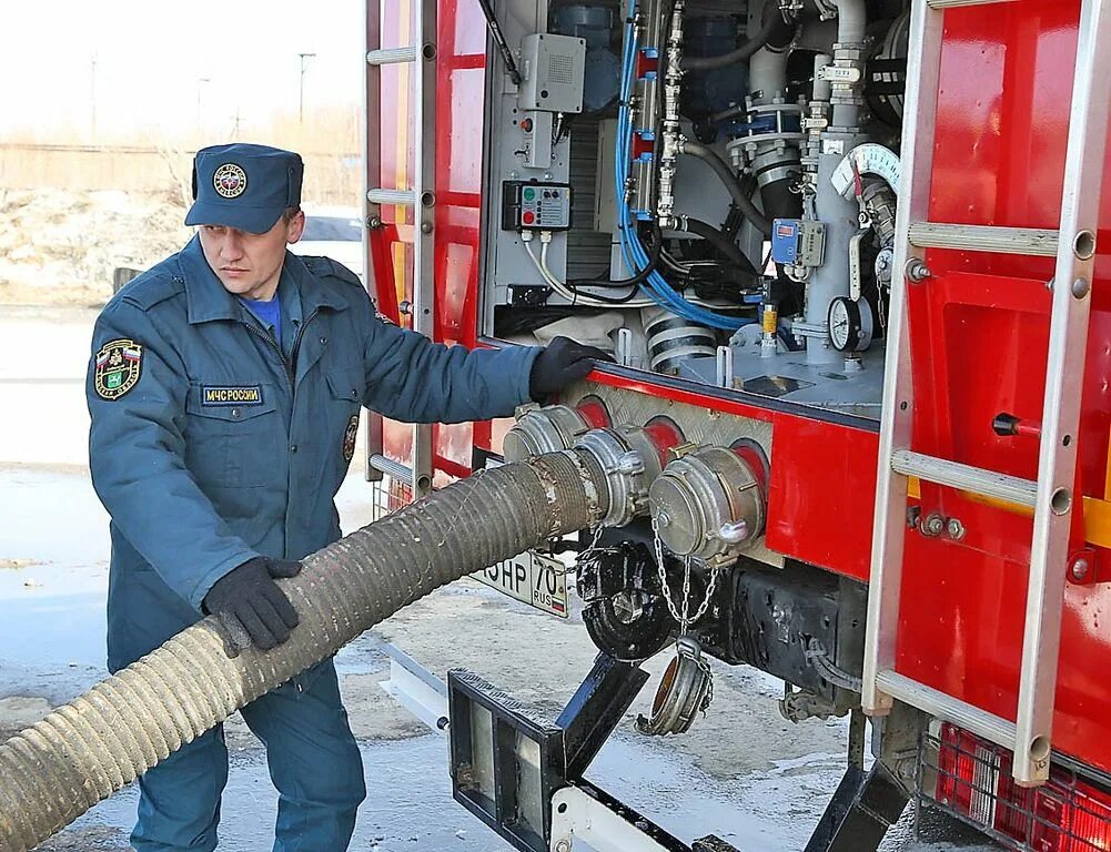 Пч 14. Стрежевой пожарная часть. Сухих рукавов.