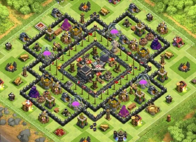 клэш оф кланс. клэш оф кланс. клеш оф кланс. база в клэш оф кланс 4 ратуша в деревне. хороший клеш оф.