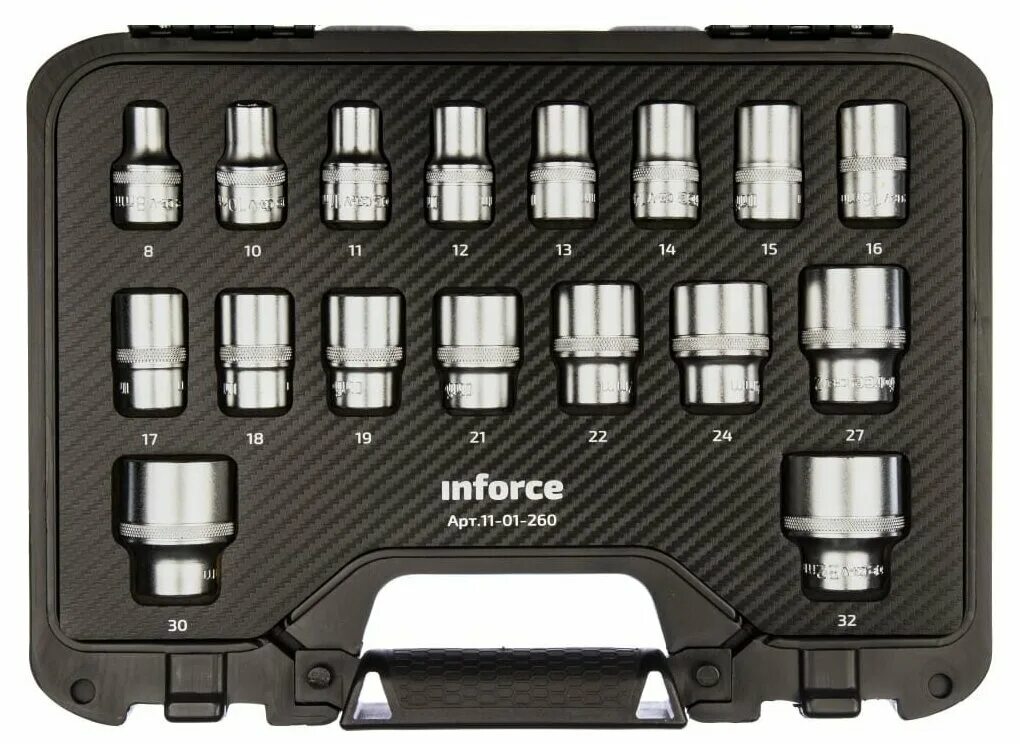 Головки inforce. Набор торцевых безударных головок 12 8-32 мм inforce 11-01-260. inforce 11-01-260. набор бит inforce 11-01-285. набор бит с держателем 56 предметов inforce 11-01-288.