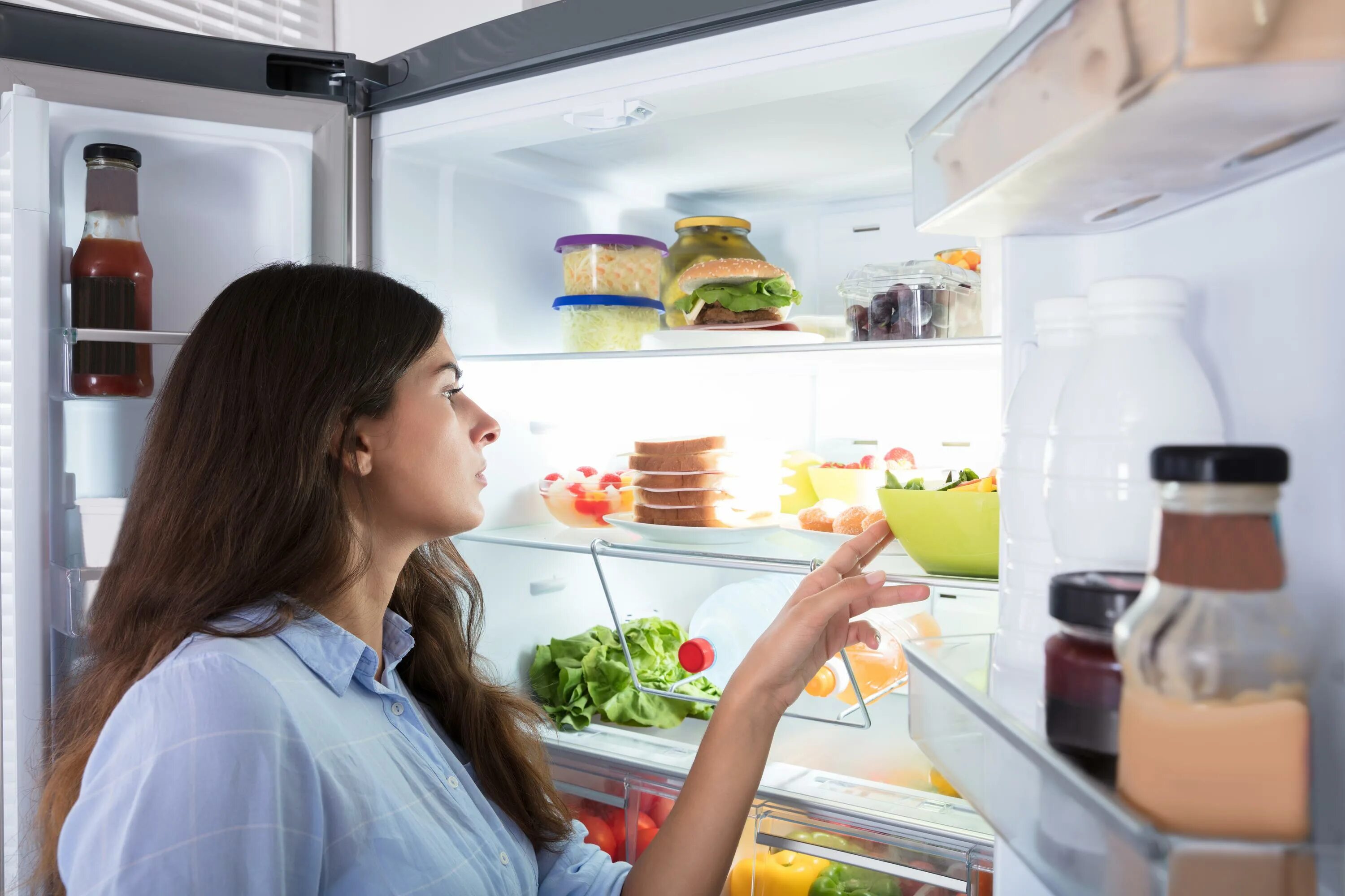 Look in the fridge