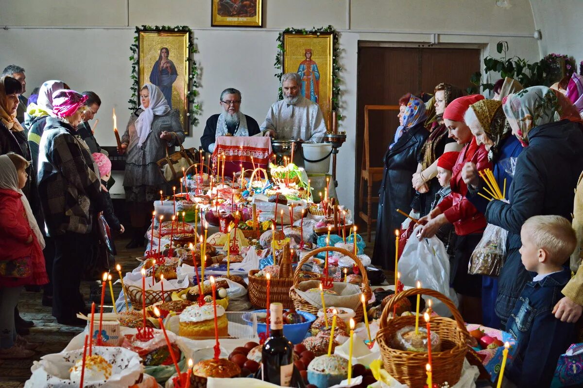 Когда освящают куличи на пасху