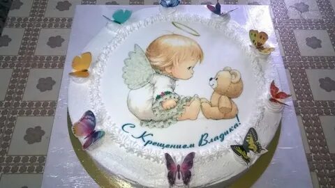 Торт мастика вафельную картинку