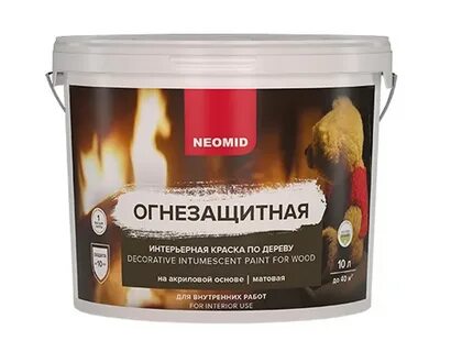 Краска для древесины neomid