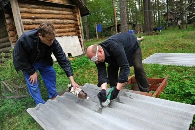 Что можно сделать из старого шифера Высокие грядки. Как построить с минимальными затратами и на века Дневник отчаянн
