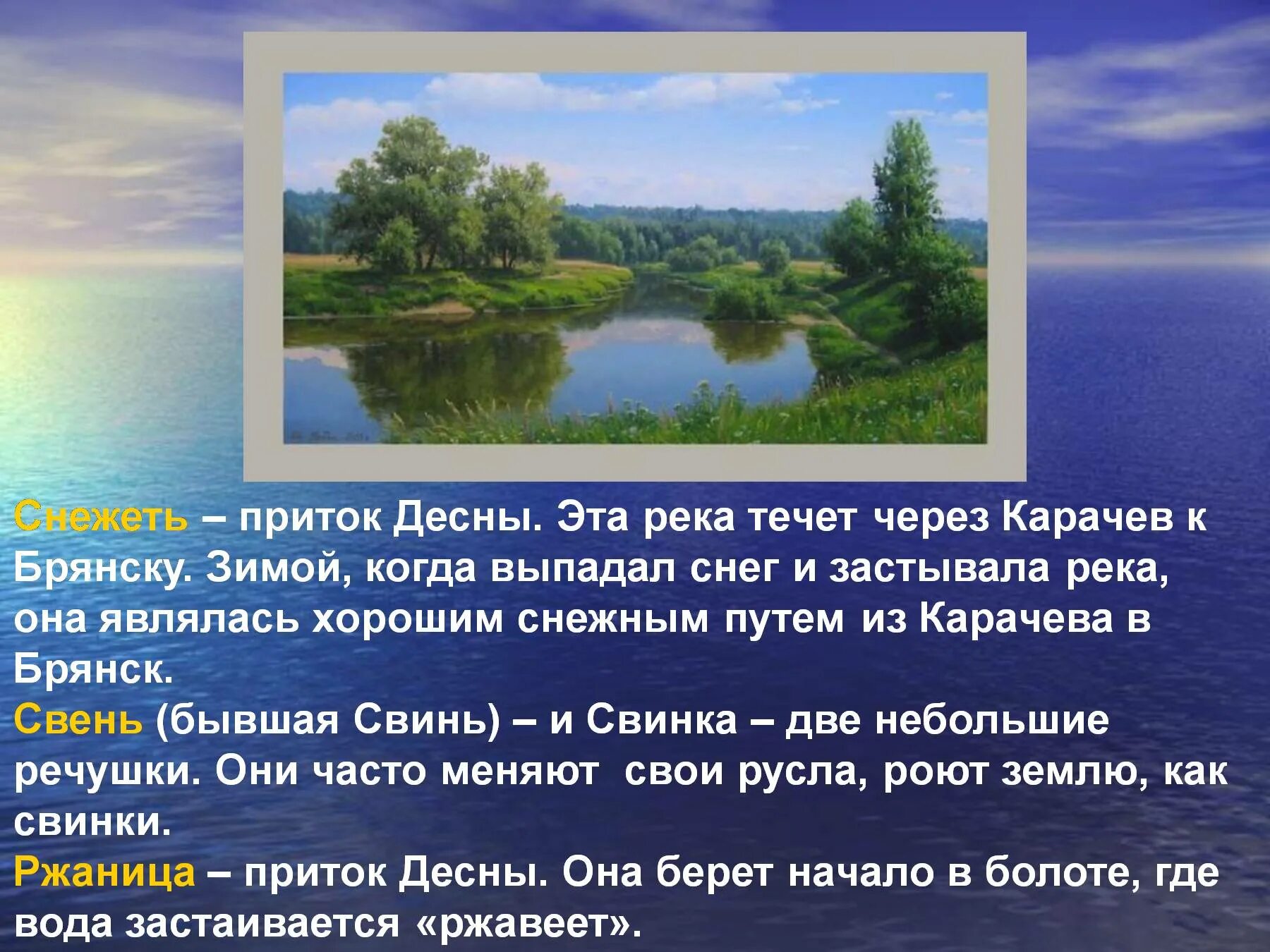 Приток десны 4
