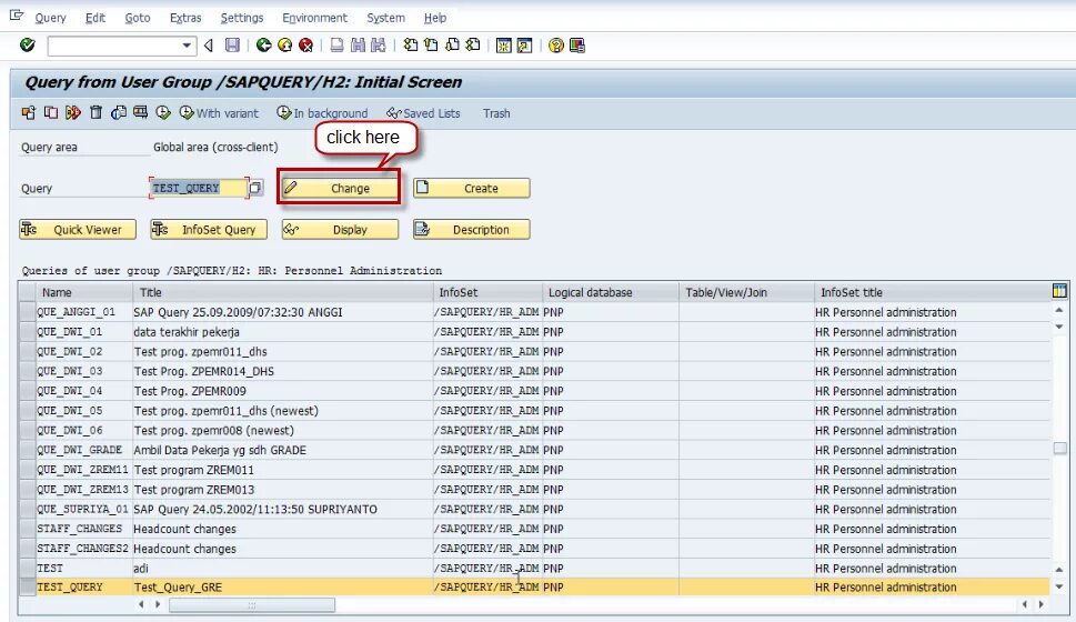 Sap database. Sap query. sap bw query.