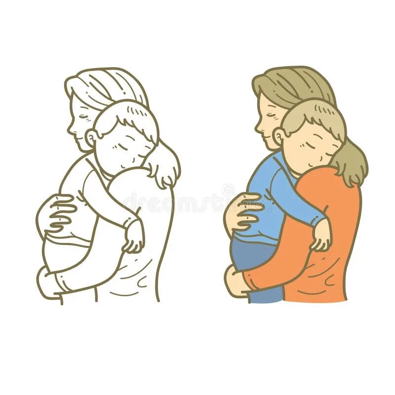 Мама обнимает ребенка под обломками крокус. Объятия мамы и ребенка раскраска. Раскраска мама с ребенком обнимаются. Мама обнимает сына иллюстрация. Объятия с ребенком графическая.
