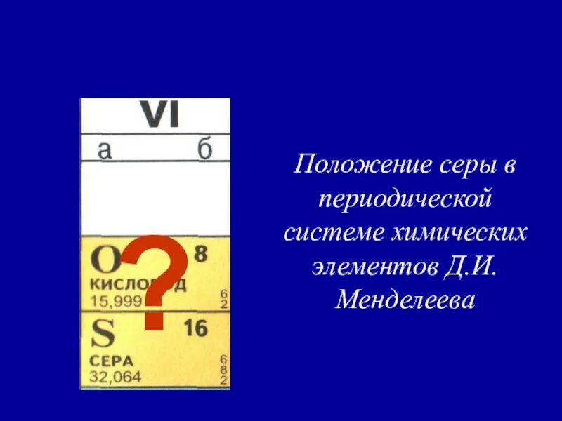 Сера название элемента. Положение серы в периодической системе Менделеева. Периодическая система химических элементов сера. Положение серы в периодической системе. Положение серй в периодической системе.