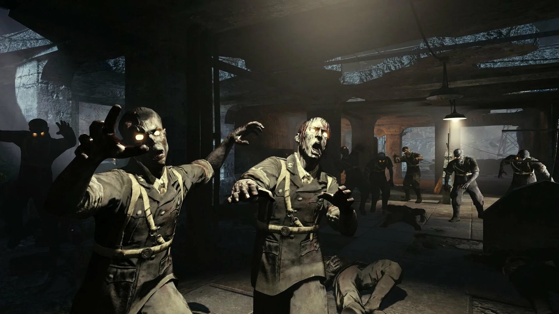 Калл оф дьюти блэк зомби. Зомби нацисты call of duty black ops.