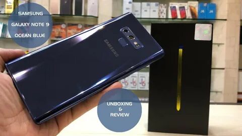 Note 9 синий