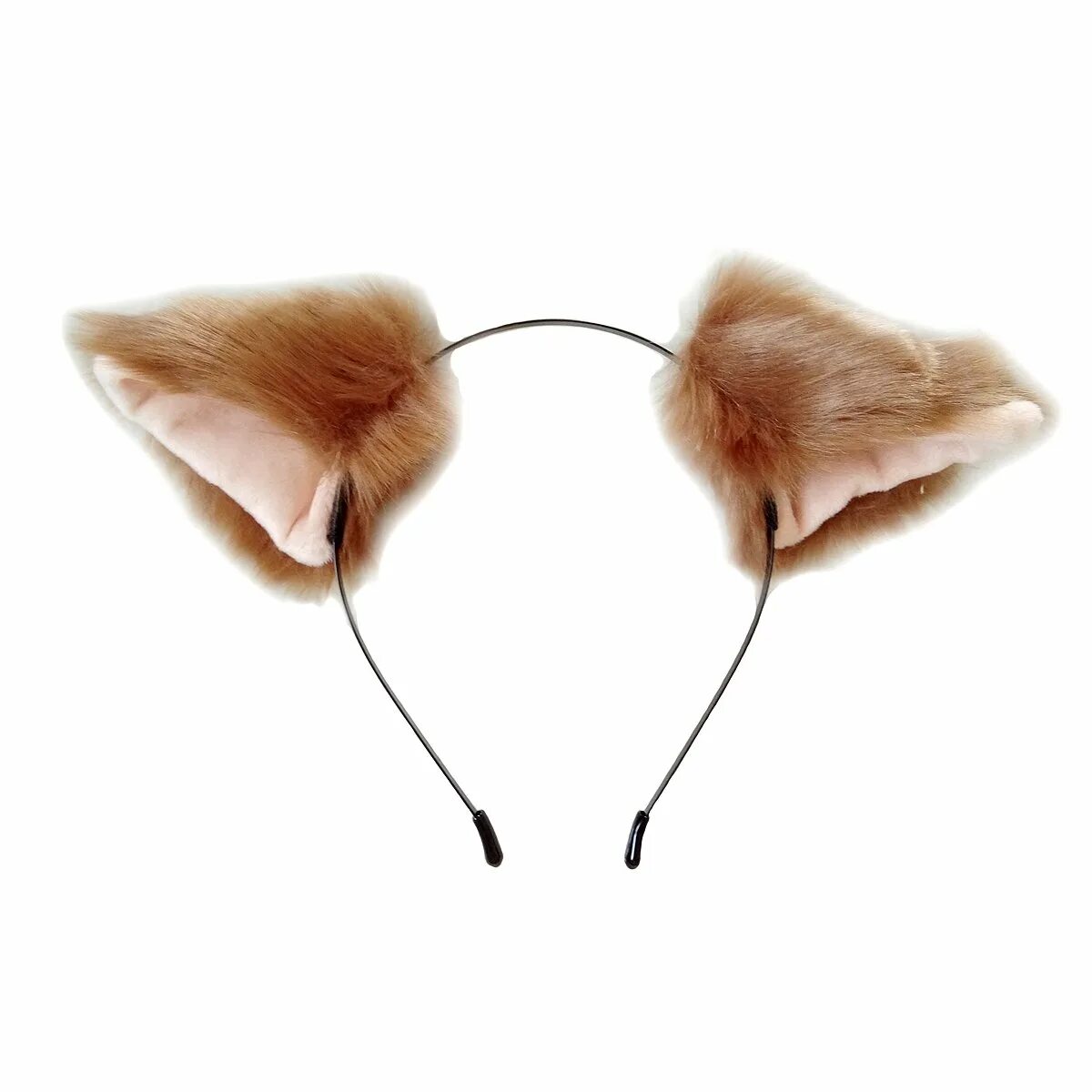 Fox ears. Кошачьи ушки. Лисьи уши. Реалистичные ушки. Коричневые ушки.