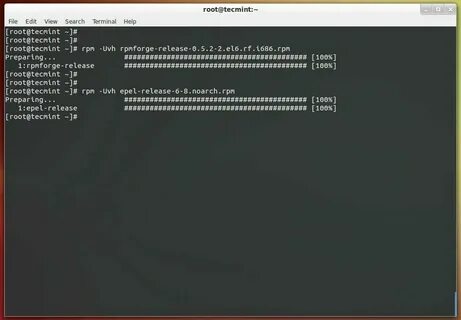 Установка репозиториев centos