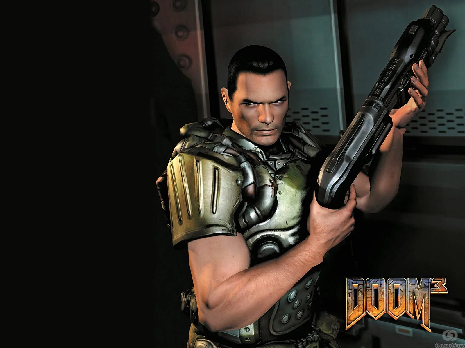 Doom software. Doom 3 думгай. doom 3 marine. doom 3 главный герой.