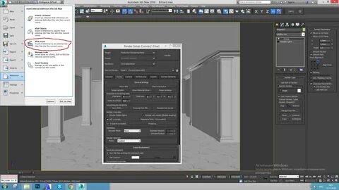 Rendering setup