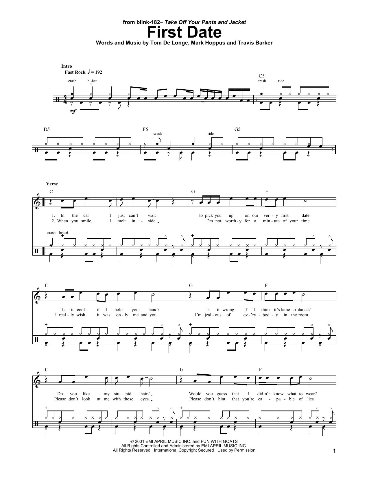 Blink date. Blink 182 chords. blink 182 first date. blink 182 miss you drum sheet. blink 182 josie drum notes.