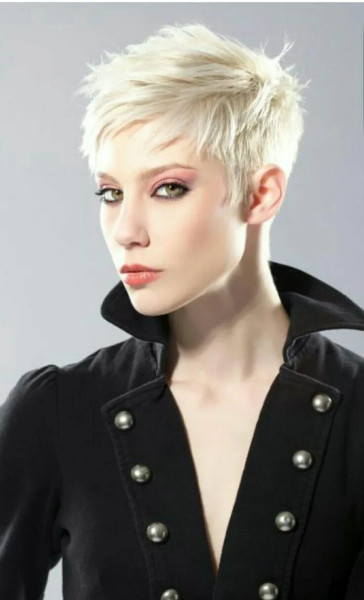 Short haired models