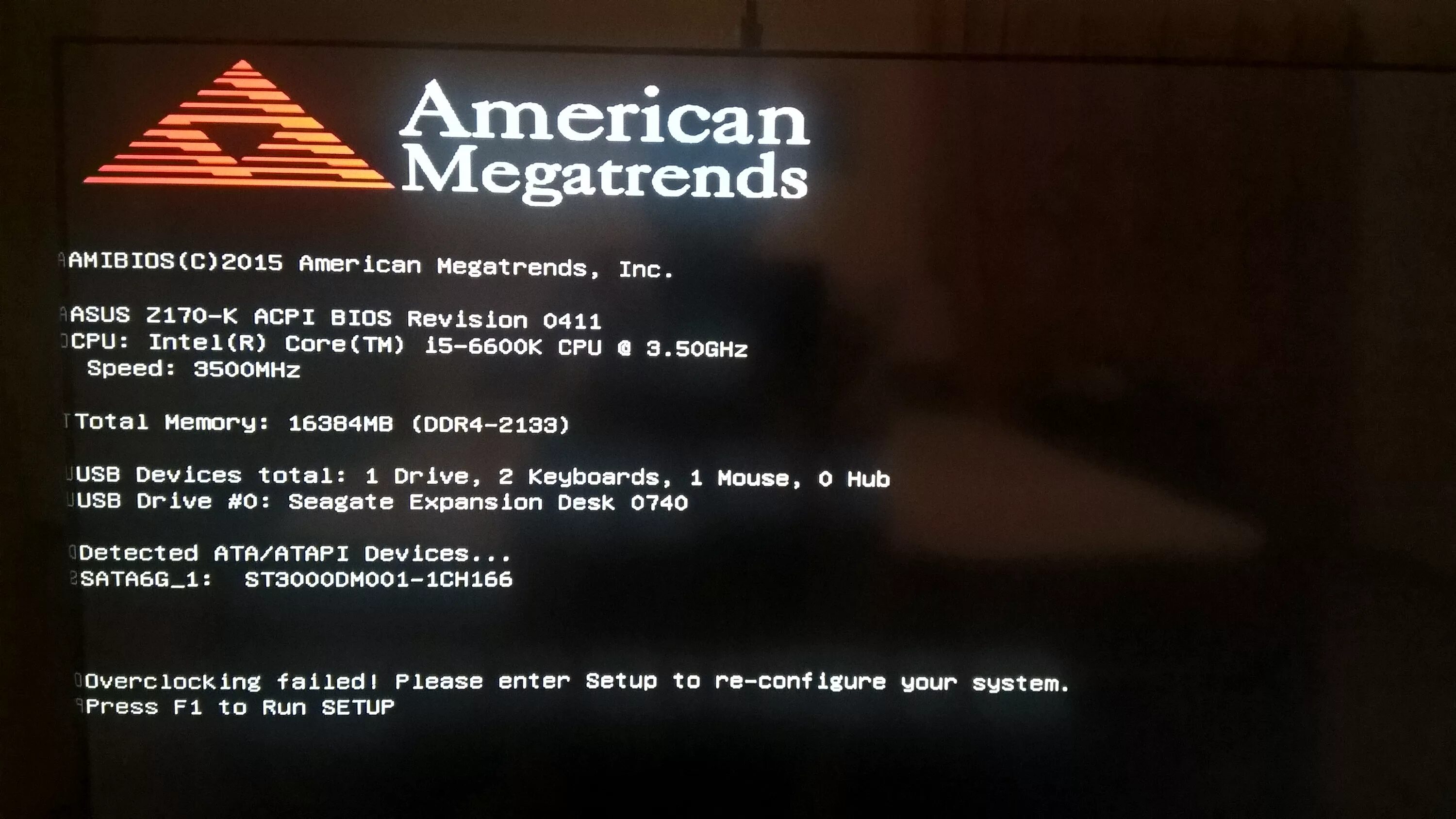 American MEGATRENDS. Ошибка Overclock. American MEGATRENDS ASUS.