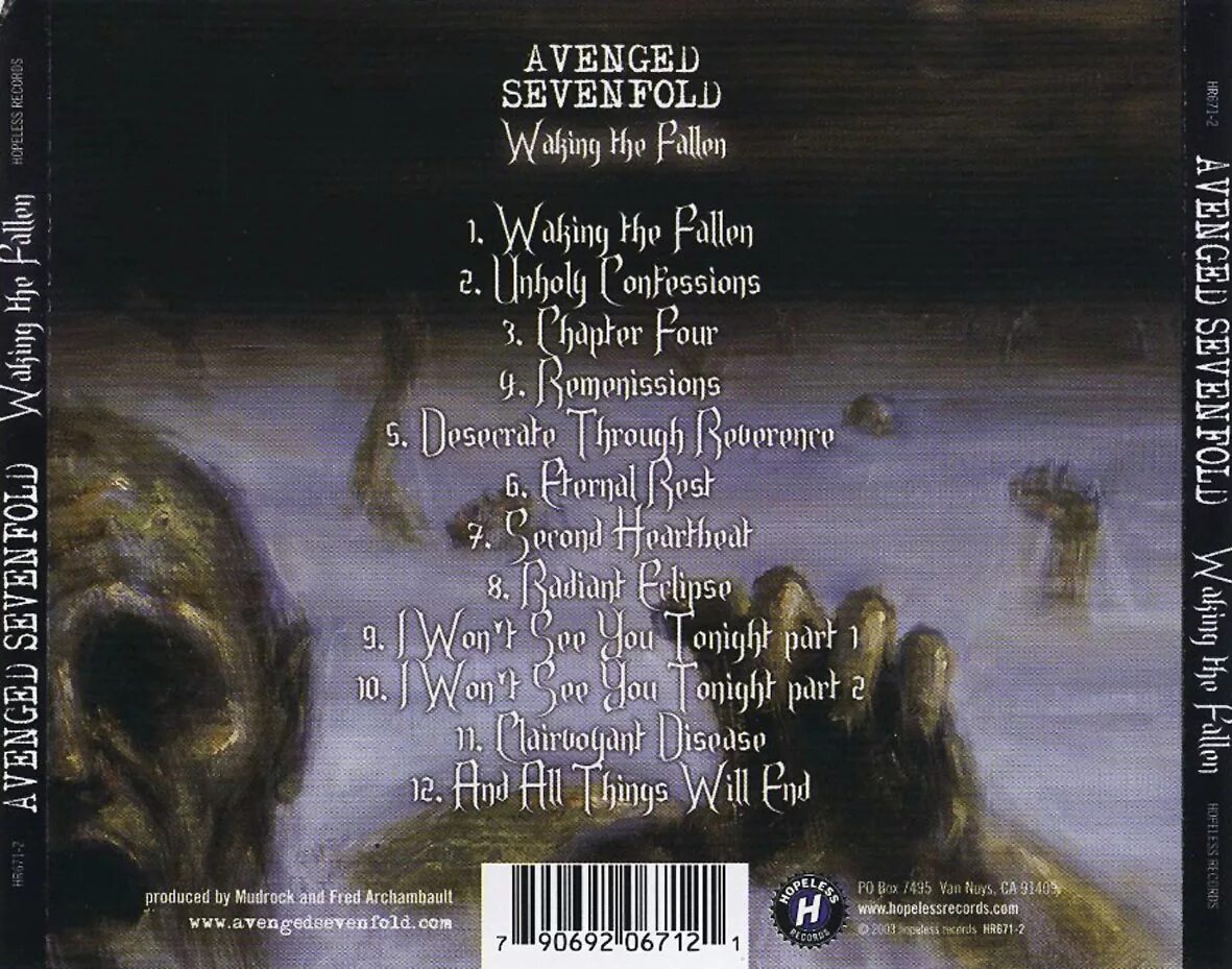 Fallen flac. Avenged Sevenfold 2003. Avenged Sevenfold waking the Fallen. Avenged Sevenfold waking the Fallen album. Avenged Sevenfold waking the Fallen обложка.