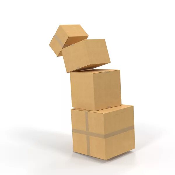 Falling boxes